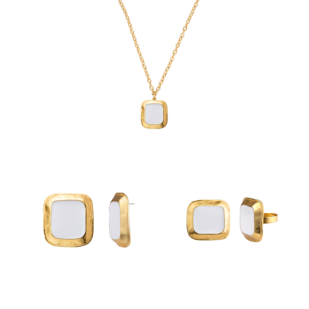 SET “Resonance white gold”