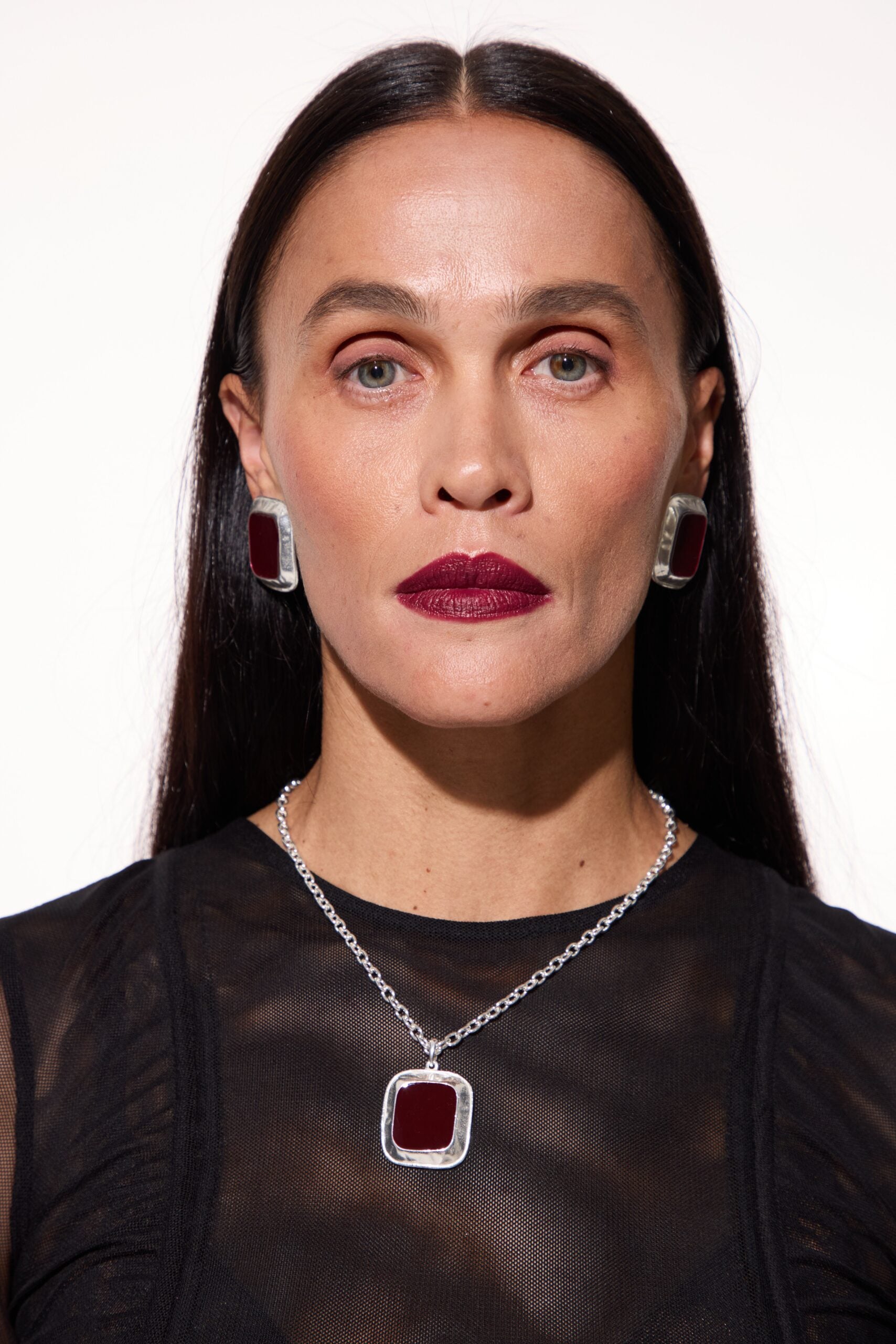 SET “Resonance burgundy silver”